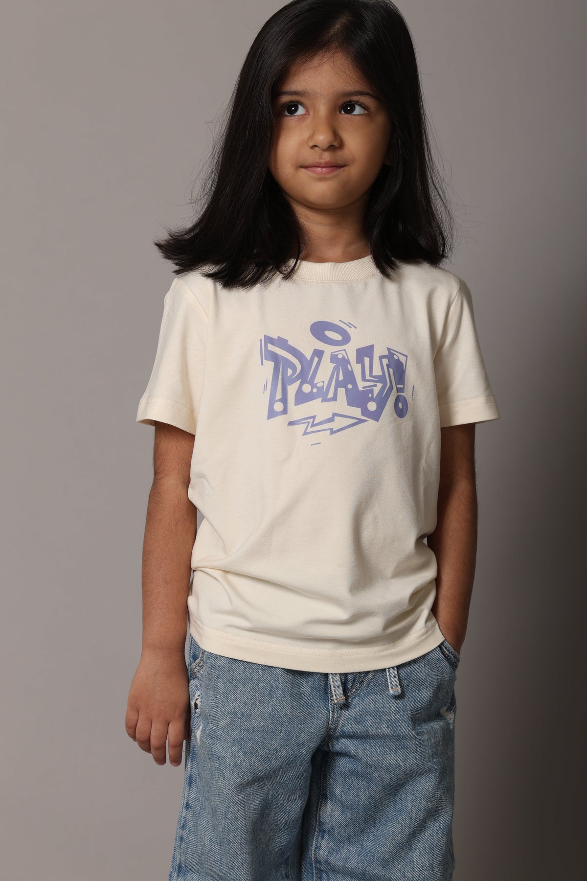 KODA Bamboo Graphic T-Shirt – Lightning Play Print Kids T-Shirt