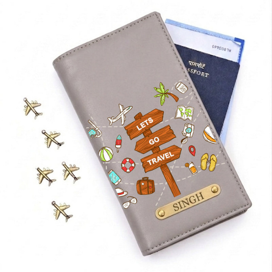 Family Travel Organizer- For 4 Passports