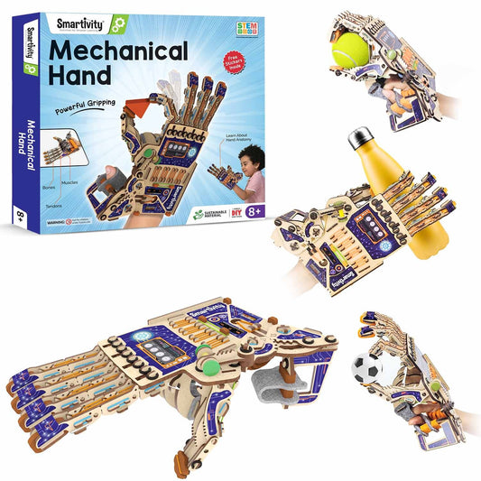 Smartivity mechanical hand STEM Toy for Kids 8+
