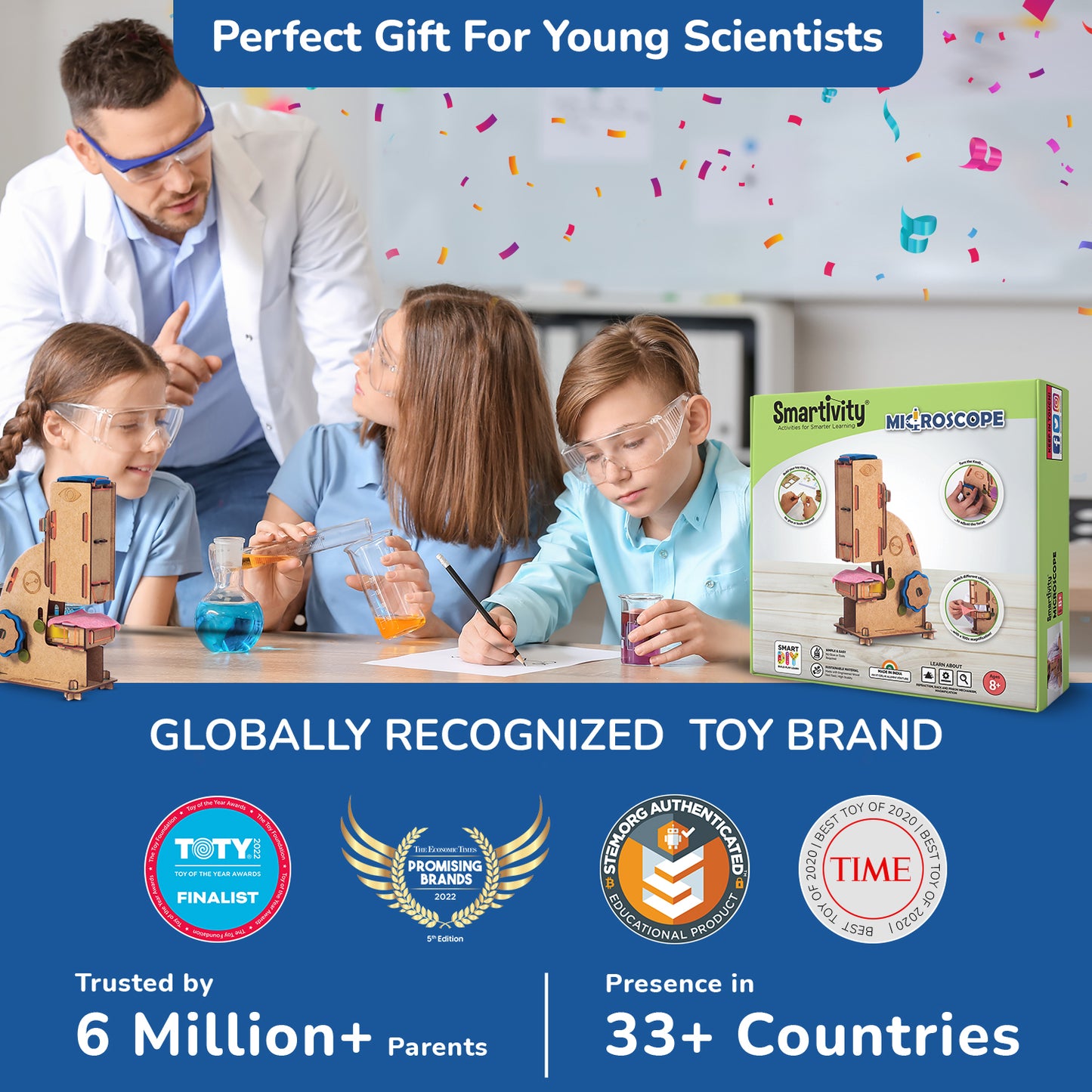 Smartivity microscope STEM Toy for Kids 8+