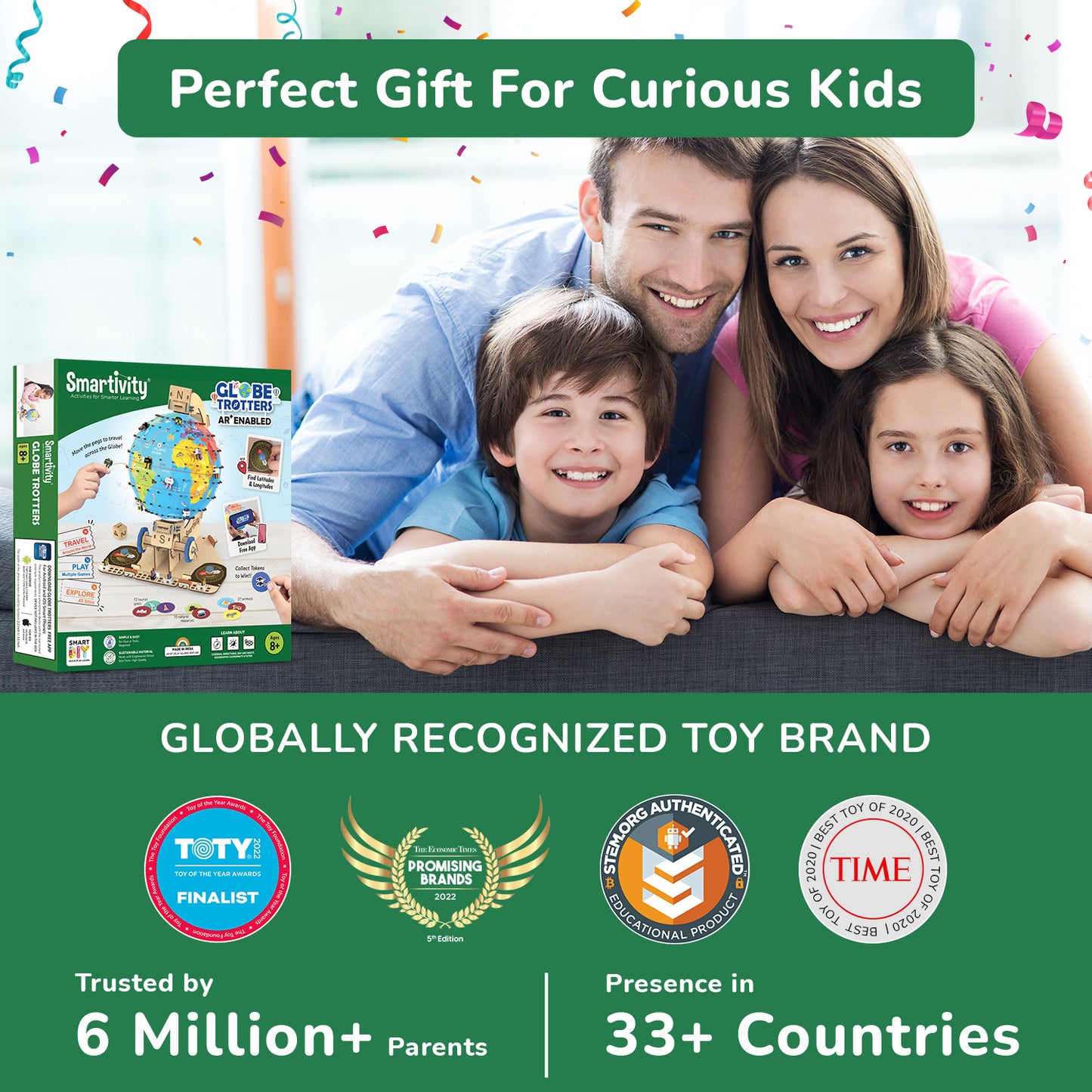 Smartivity Globetrotters STEM Toy for Kids 8+