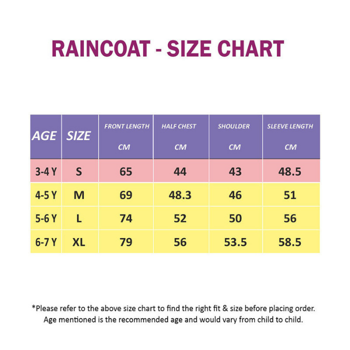 Dino Hit Space Raincoat for Kids