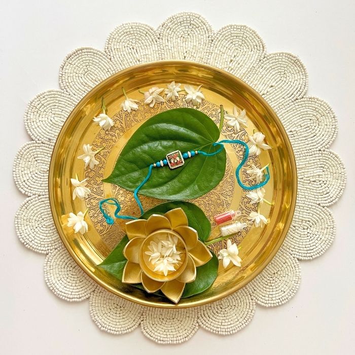 Mayur Meenakari Rakhi