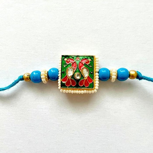 Mayur Meenakari Rakhi