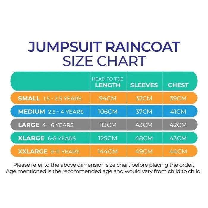 Blue Mighty Starry Galaxy Theme All Over Jumpsuit / Playsuit Raincoat for Kids