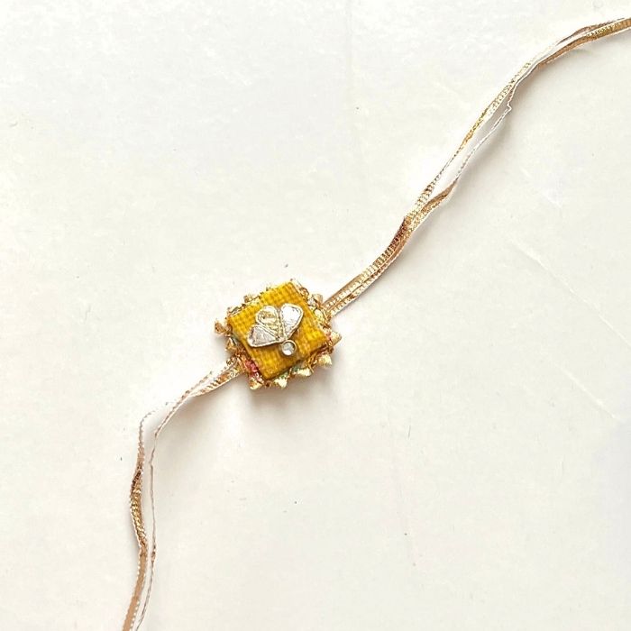 Surya Gota Patti Rakhi and Lumba Set