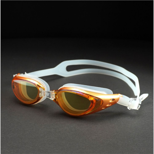 Copper Metallic colored Anti-Fog UV Protection Leakproof design Swim Goggles for Kids 10Years and above