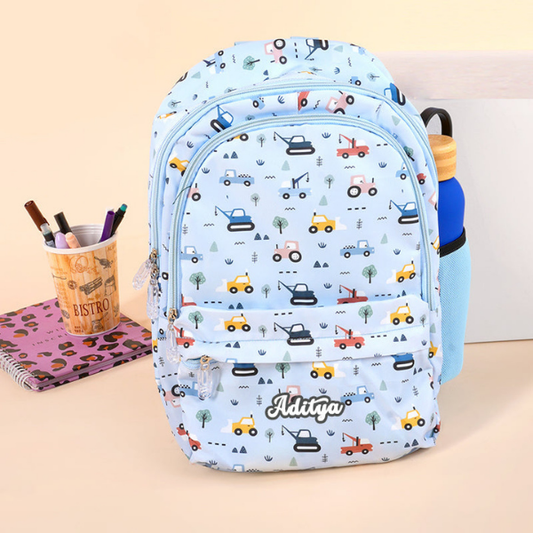 Printed Backpack