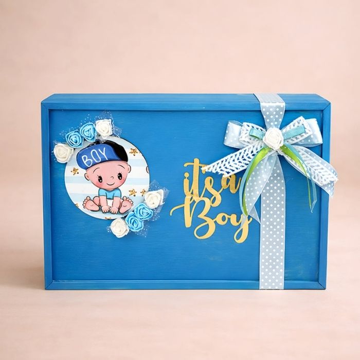 Blue Joy Newborn Hamper 0-12 Months