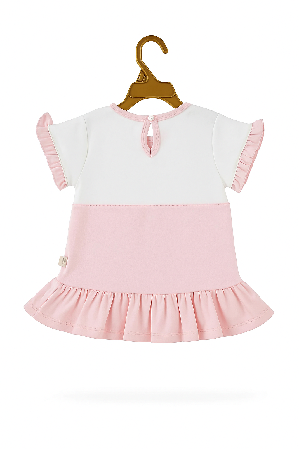 Hello Summer Watermelon Ruffle Top & Diaper‑Cover Set
