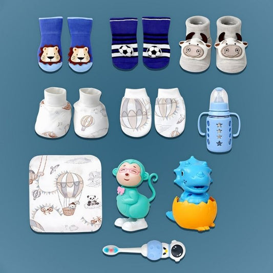 Newborn Baby Boy Wooden Nautical House Gift Hamper (0-12 months)