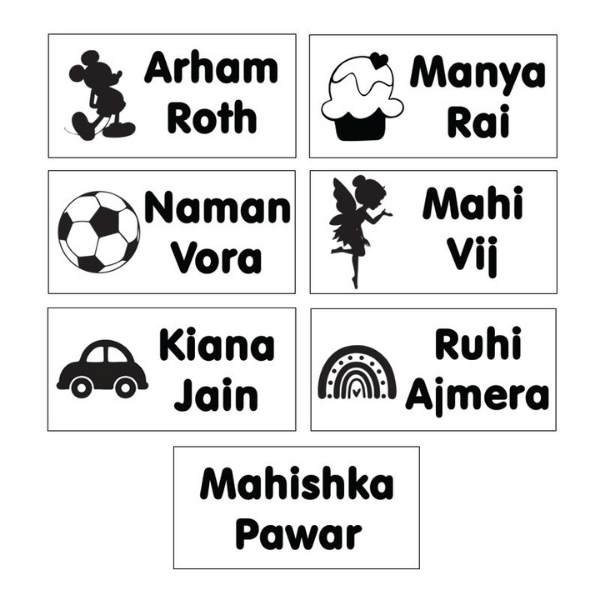 Clothing NAME Stamp
