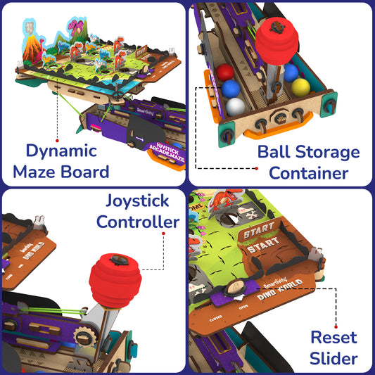 Smartivity Joystick Arcade Maze STEM Toy for Kids 8+