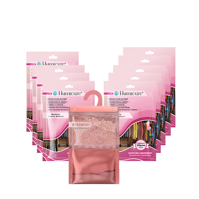 Humicure Moisture Absorber Hanging Bags - 220g / 500ml