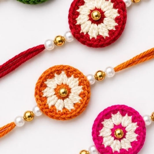 Handmade Crochet Rakhis