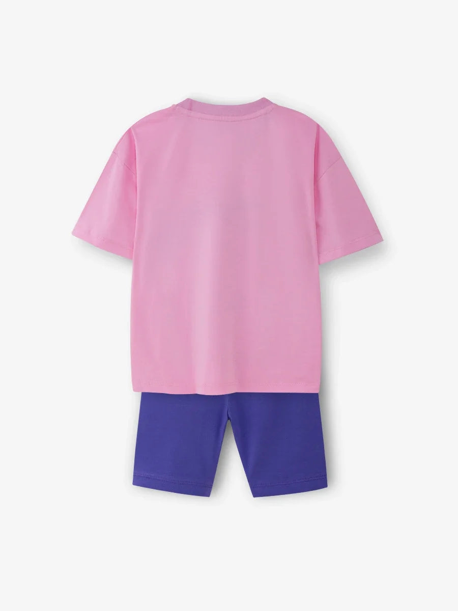 Paradise Playtime Oversized Cycling Shorts Set image 10