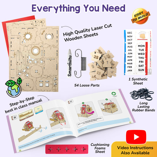 Smartivity Infinity Calander organiser STEM Toy for Kids 8+