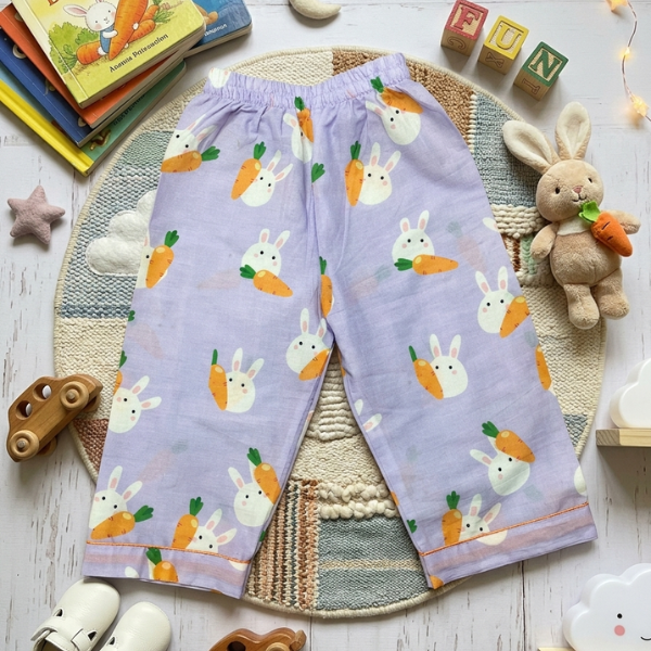 Bunny's Carrot Full Sleeves Nightsuit
