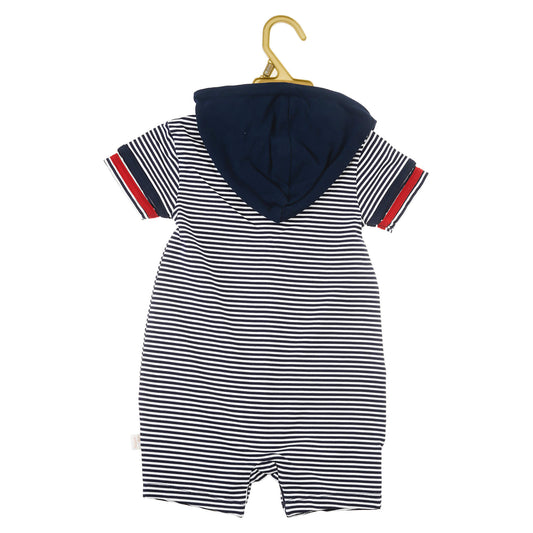 Hooded Romper For Boys