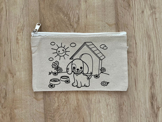 DIY Colouring Pouches