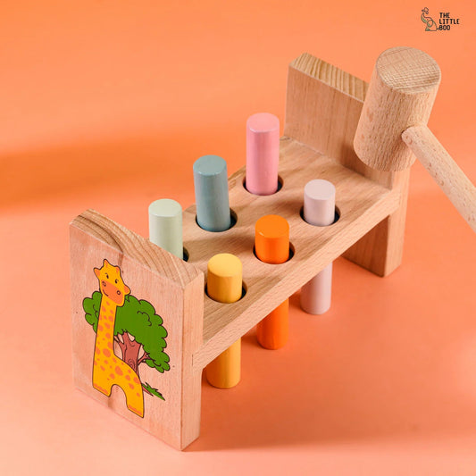 Hammer Bench Hammer and Pegs