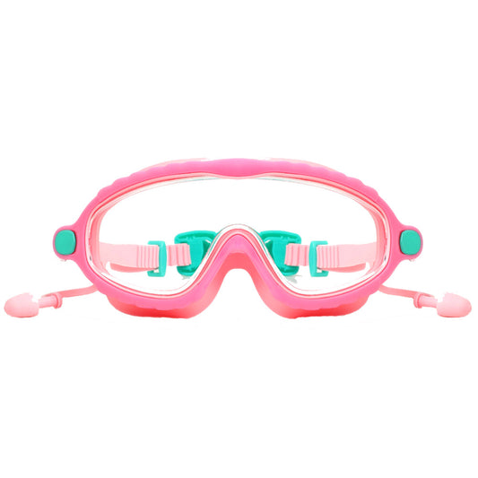 Pink & Mint Bubble Anti-Fog UV Protection Leakproof Design Swim Goggles for Kids,4Years - 10Years - Little Surprise Box