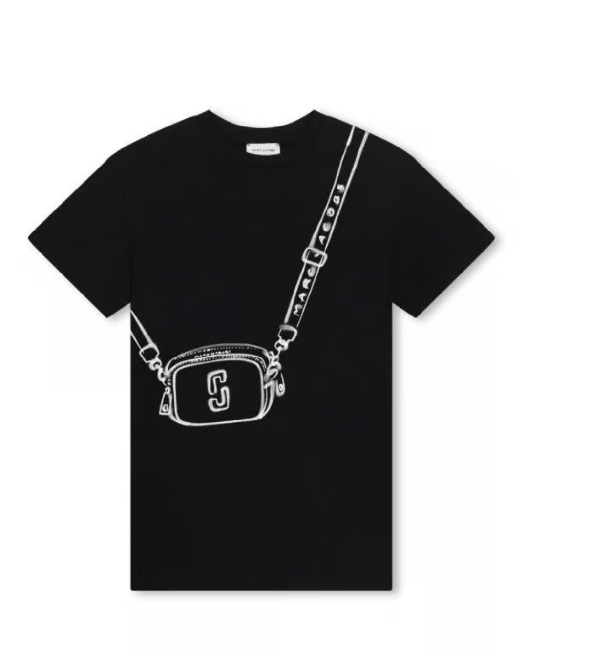 Marc Jacobs Bag Print White T-Shirts & Shirts for kids