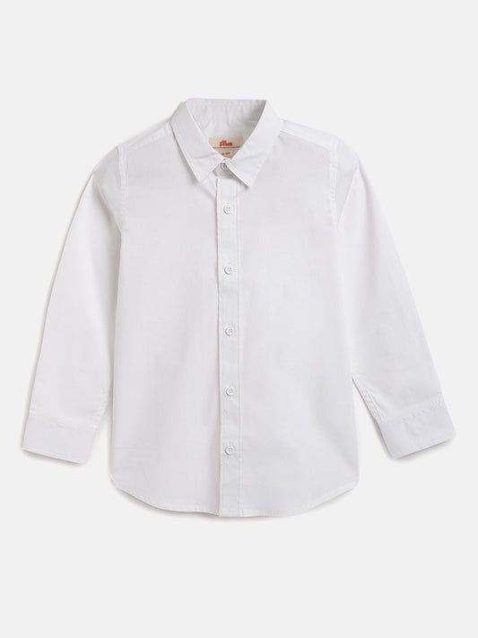 The Classic Formal Shirt for Boys (White)