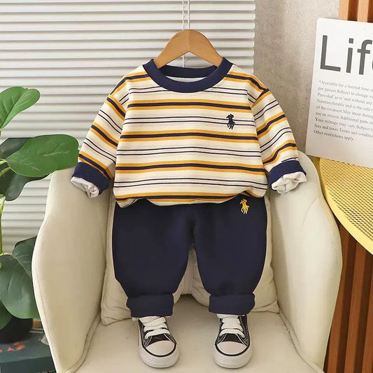 Yellow & Blue Winter Tracksuit