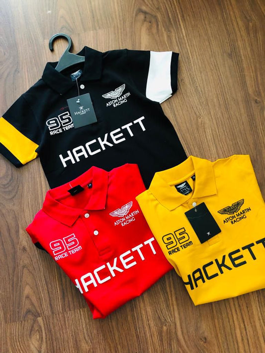 Hackett Collar Tshirts Red T-Shirts & Shirts for kids
