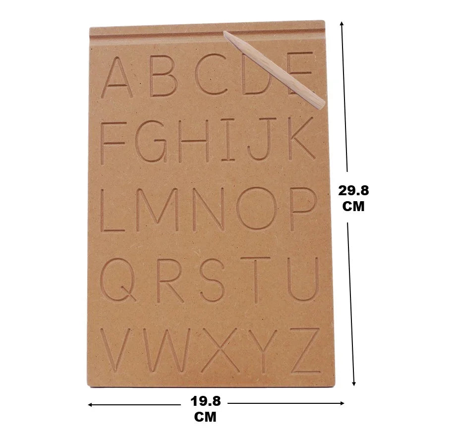 Alphabet Uppercase Board Tracing Board