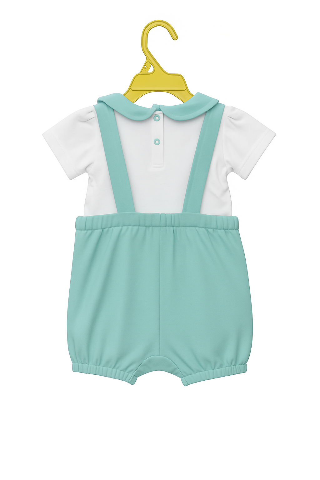 Short Sleeve T-Shirt & Dungaree Set