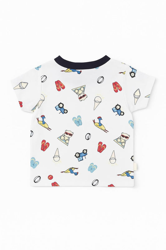 Kozeecub Summer Surf T-Shirt & Shorts Set