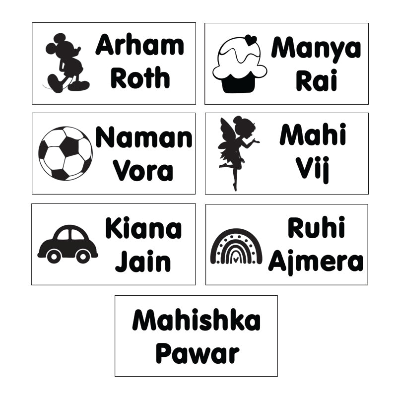 Clothing NAME Stamp