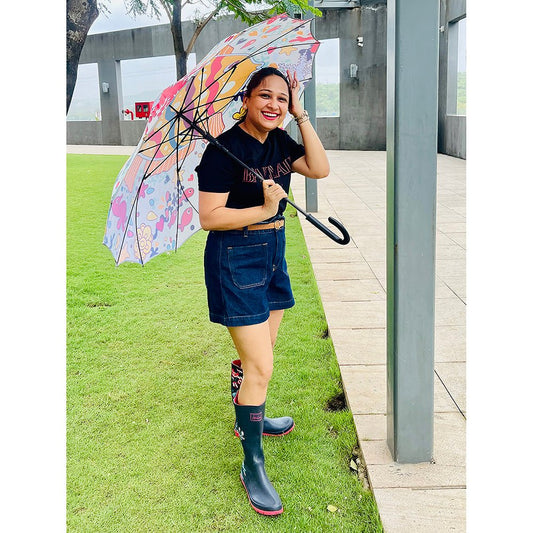 Fishy Island theme Rain & All Season Umbrella for Teens and Adults - Little Surprise BoxFishy Island theme Rain & All Season Umbrella for Teens and Adults