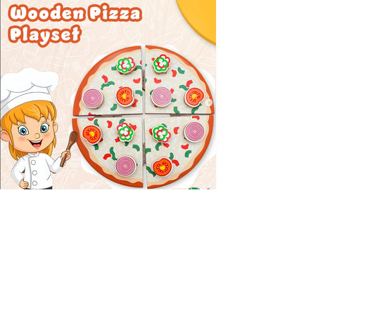 Wooden Pizza Set Baby & Toddler