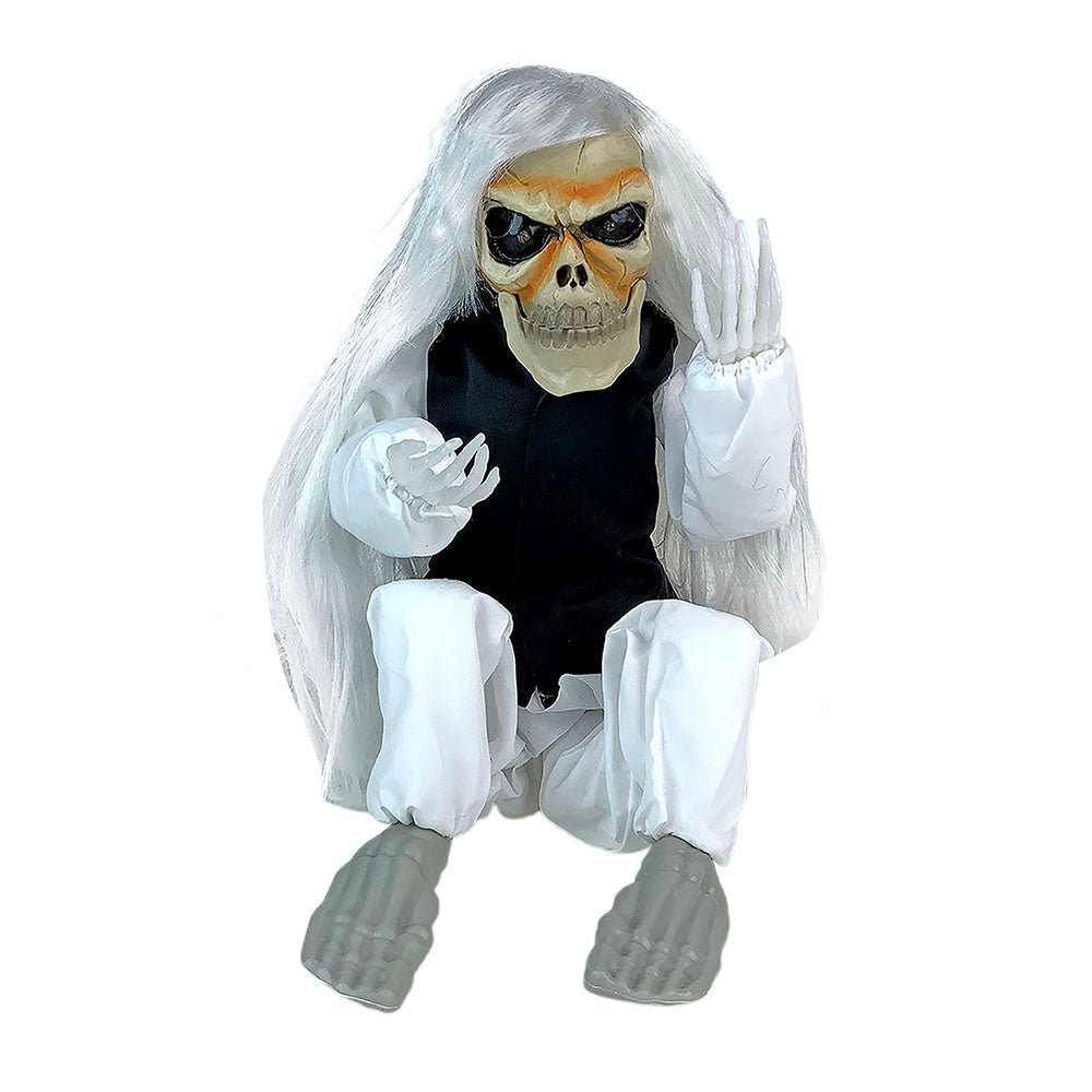 White Crying Ghost Halloween Decor