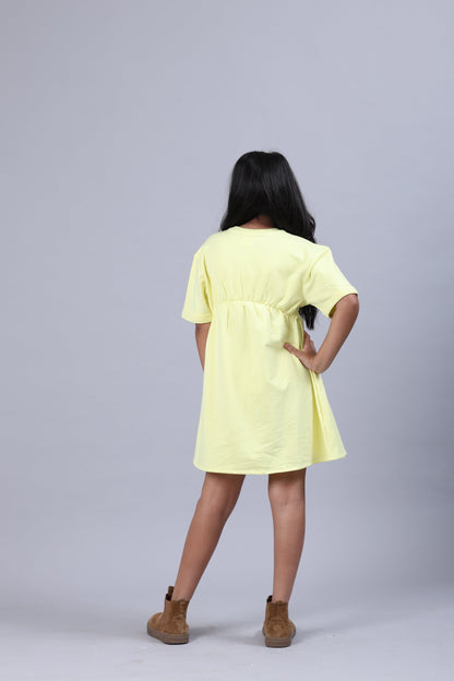 Ezra Dress – Lucky Charm Necklace Print Girls Dress