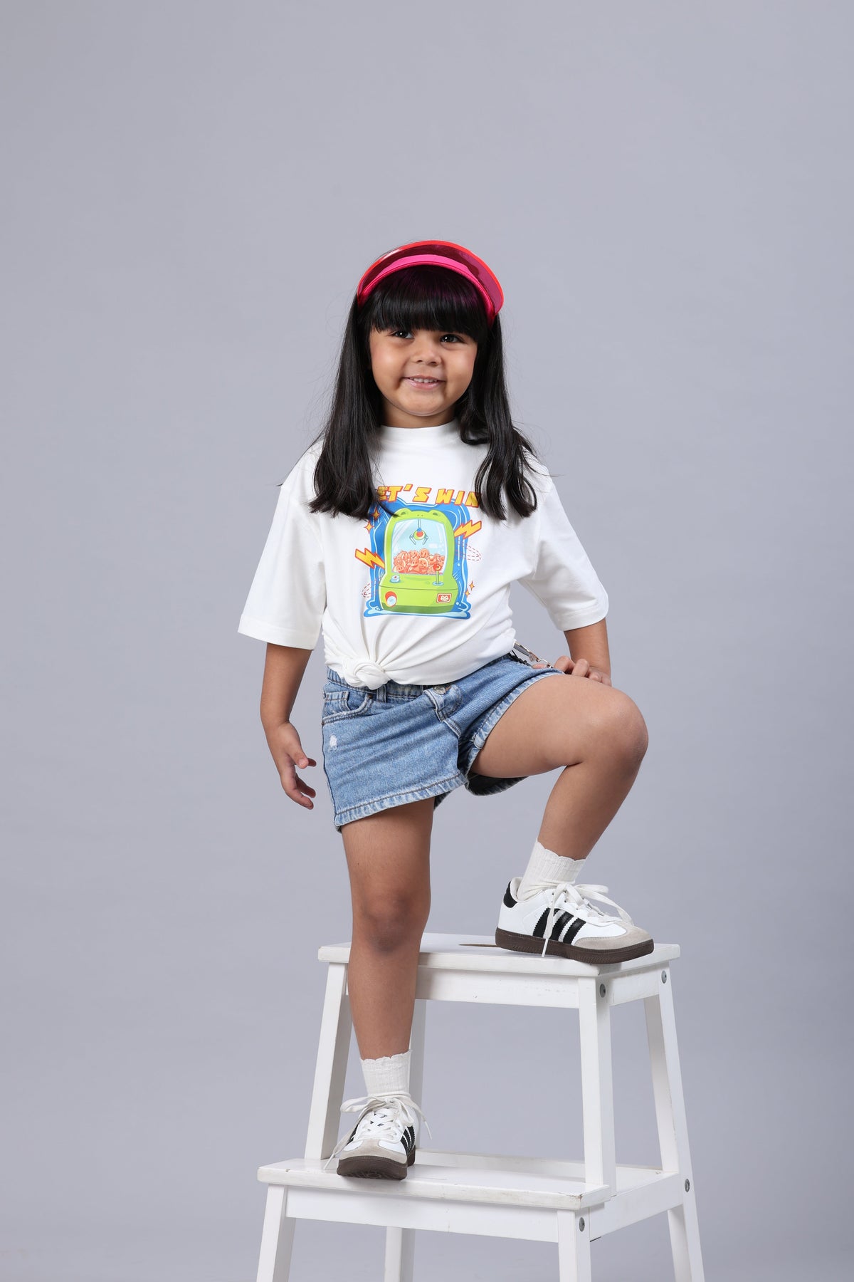 NOEL Bamboo Graphic T-Shirt – Let’s Win Arcade Print Kids T-Shirt