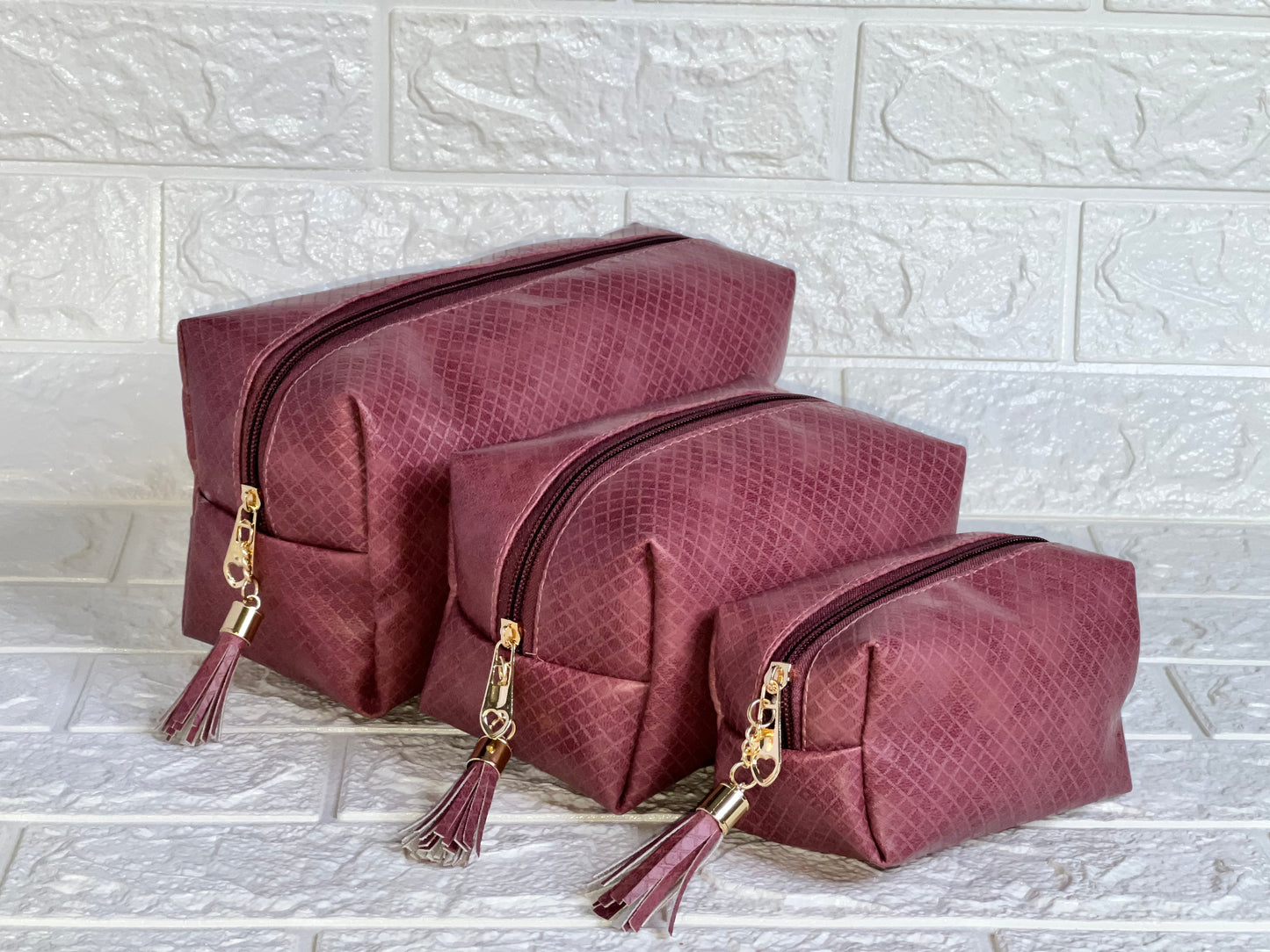 Multipurpose pouch set of three