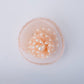 Choko Golden Glow Birthday Hairclip Regal with Pearls & Lace Accents for Baby Girls - Gold