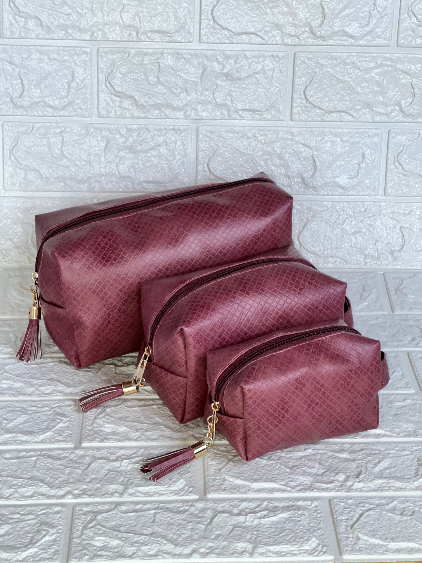 Multipurpose pouch set of three