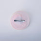 Choko Sweet Blush Pearl Rose Birthday Hairclip Whimsical with Tulle & Pearls for Baby Girls - Pink