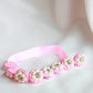 Choko Pearl Flower Detailing Headband - Pink