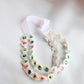 Choko Pearl Flower Detailing Headband - White