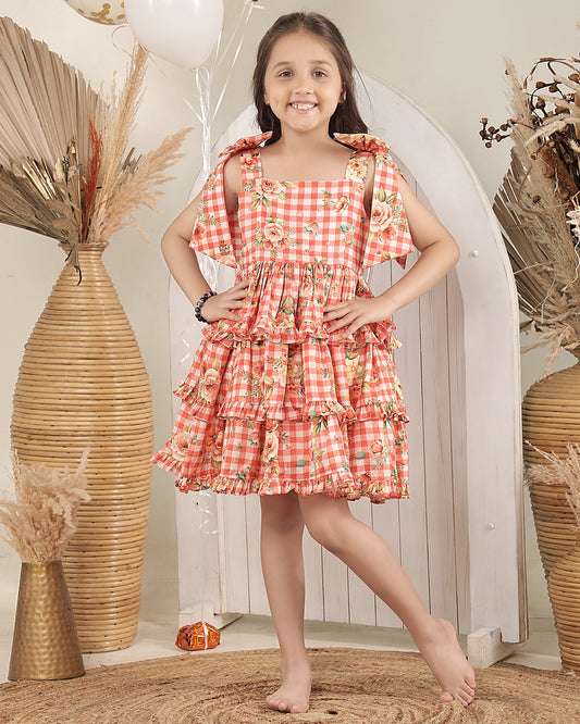 Coral Belle Dress