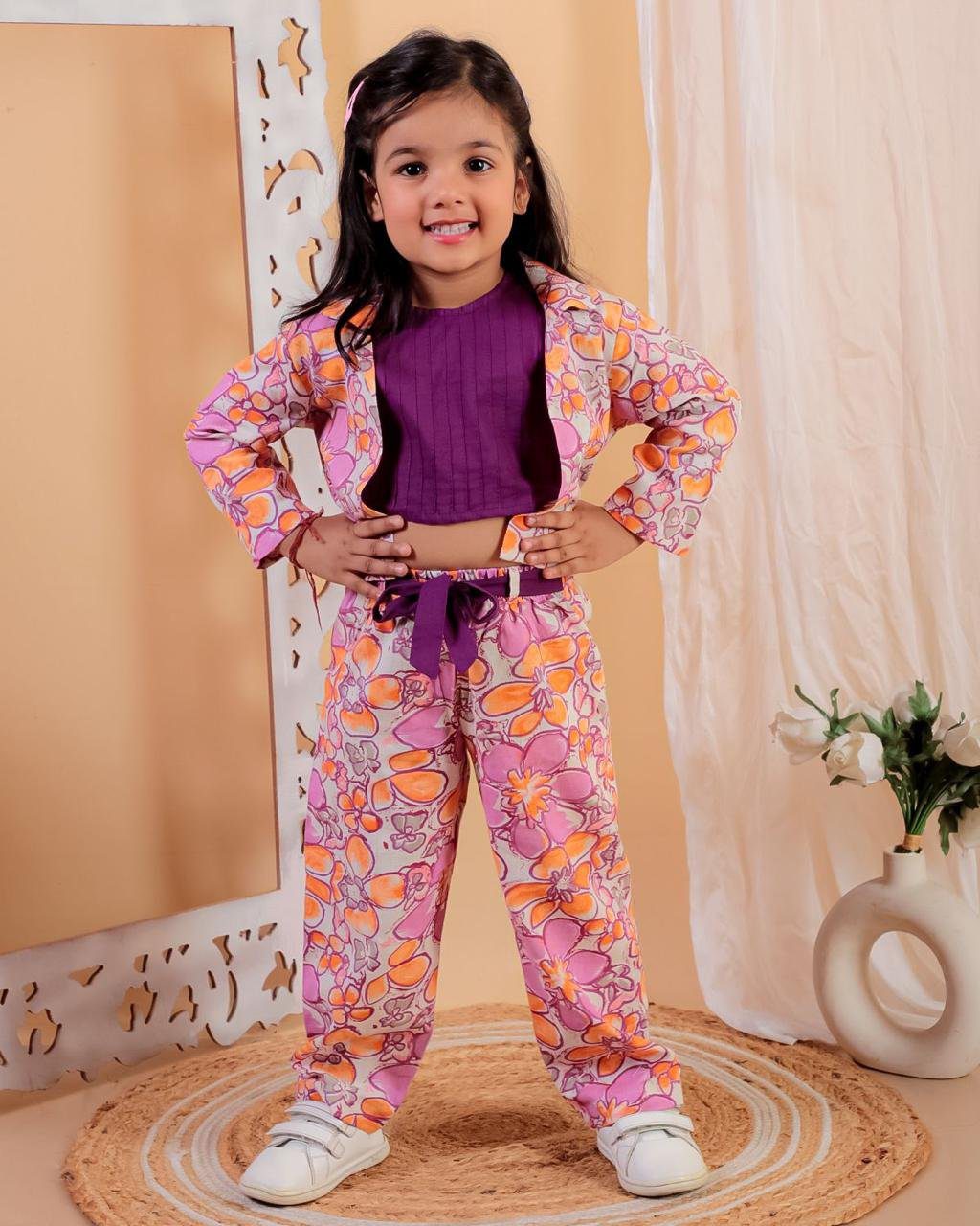 Shirt Short Girls Co-ord Set