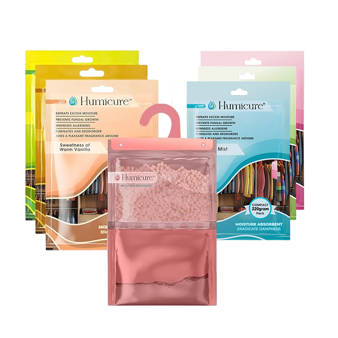 Humicure Moisture Absorber Hanging Bags - 220g / 500ml Midnight Jasmine 9