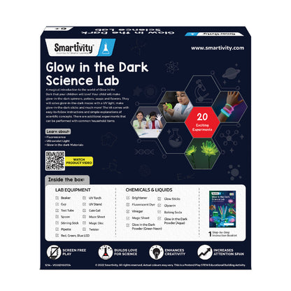 Smartivity Glow Chemistry STEM Toy for Kids 6+