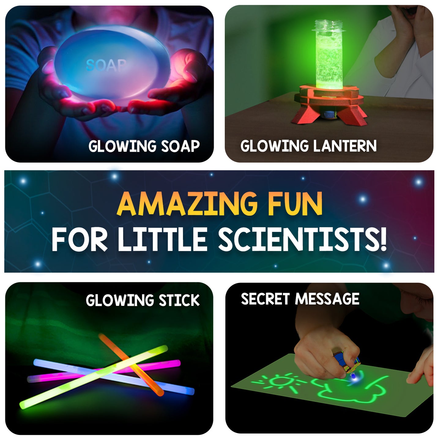 Smartivity Glow Chemistry STEM Toy for Kids 6+
